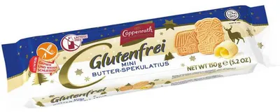 Obrázek produktu pro Mini máslové chlebíčky speculoos bez lepku a laktózy 150g