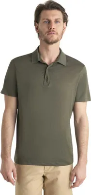 Zdjęcie produktu dla Koszulka polo z krótkim rękawem Icebreaker Merino 150 Tech Lite Iii zielony XS męski XS