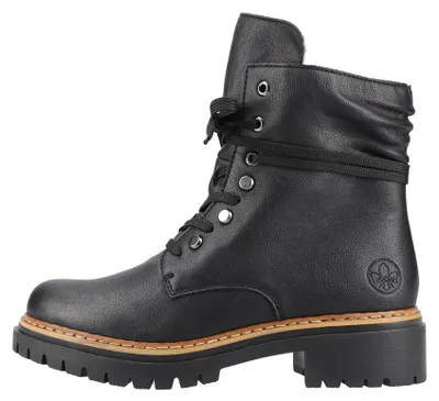 Immagine prodotto di Rieker stivaletti donna ecopelle nero taglia: 38