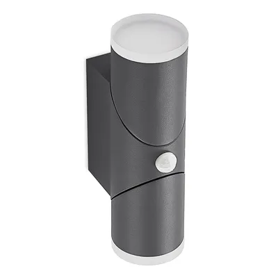 Produktbild von Lindby Aspyn LED-Außenwandleuchte, 2fl, Sensor