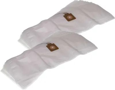 Produktbild von vhbw 20x Staubbeutel kompatibel mit Electrolux Terrier UZ872, UZ940S2, UZ934X Staubsauger - 34,8cm x 27,9cm Weiß