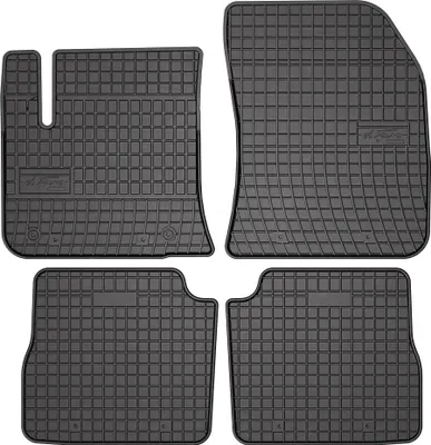 Produktbild von Fußmatten Gummimatten für Citroen e-C4 2020-2025 Gummi Schwarz 4 tlg