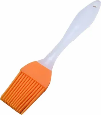 Produktbild von CHPN - Backpinsel - Küchenpinsel - Pinsel - Silikonpinsel - Orange - 20CM - Silikon - Küchenzubehör - Küchenutensilien - Backen - Fetten - Fetten - Fettpinsel