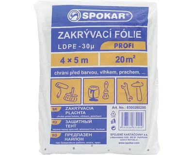 Obrázek produktu pro LDPE 30MY transparentní 4x5 m