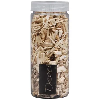 Produktbild von Dekogranulat (1L=7,90EUR) Streudeko Holz 10-20 mm natur 500ml Dose Eurosand