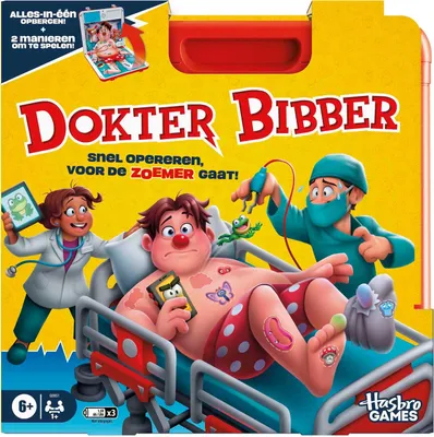 Immagine prodotto di Hasbro Gaming, Doktor Bibber, dai 6 anni, 10 minuti