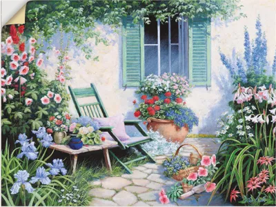 Produktbild von ARTland Wandbild, selbstklebend Ein schöner Platz Größe: 40x30 cm