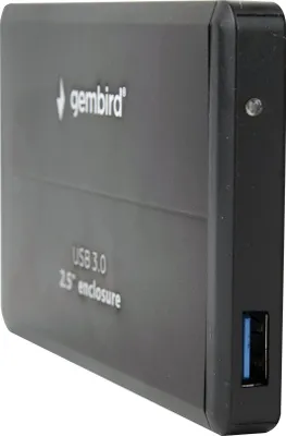 Zdjęcie produktu dla Gembird EE2-U3S-2-S, Obudowa HDD, 2.5", SATA, Połączenie USB, Srebrny