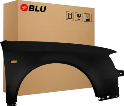 Produktbild von BLU Kotflügel Passend für Audi A6 C5 LIFT LY9B Rechts Schwarz BrillantSchwarz | 2001-2005 | Vorderseite Vorne | Lackiert | Einbaufertig