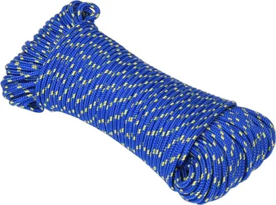 Zdjęcie produktu dla vidaXL Bootsseil Blau 4 mm 100 m Polypropylen