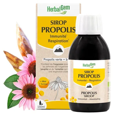 Image de Herbalgem - Sirop à la Propolis - adultes -- 150 ml