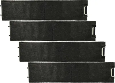 Produktbild von vhbw 4x Aktivkohlefilter Ersatz für Miele DKF 13-P für Dunstabzugshaube - 49 x 11,3 x 2,8 cm