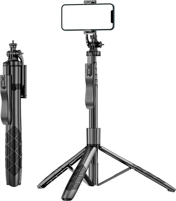 Obrázek produktu pro Mobilní telefon selfie tyč stativ Bluetooth pro nahrávání videa živé vysílání kulová hlava verze L16 bez výplňového světla