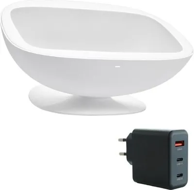 Immagine prodotto di Stazione di ricarica Lava Music Space Charger 36 bianco con adattatore di rete