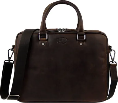 Produktbild von Klondike 1896 Aktentasche Earl Herren, Damen 021009 dunkelbraun