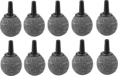 Image de 10 pierres à bulles robustes en forme de calebasse pour aquariums