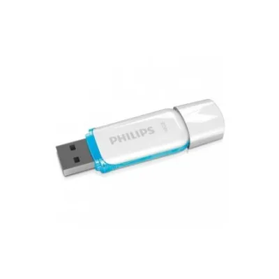 Produktbild von Philips USB-Flashlaufwerk FM16FD70B/10, 16 GB, USB Typ-A, 2.0, Blau, Grau