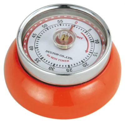 Immagine prodotto di Timer da cucina Zassenhaus Speed, acciaio inossidabile, 7 cm, colore arancione