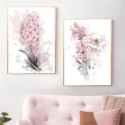 Image de Ensemble de 3 affiches sur toile pour la décoration murale, différentes tailles