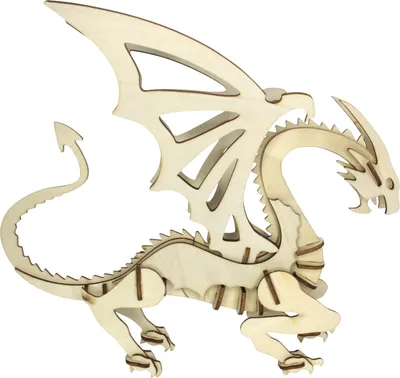 Produktbild von SOL-EXPERT 3D Holz Puzzle Drache