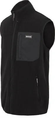Image de Gilet polaire Regatta Frankie pour homme, taille : M, couleur : noir