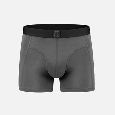 Produktbild von SITZTGUT Herren Boxershorts aus Baumwolle, 1 Stück, Grau, S