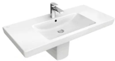 Produktbild von Villeroy & Boch Schrankwaschtisch SUBWAY 2.0 800 x 470 mm, mit Überlauf weiß 71758001