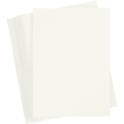 Produktbild von Karton, farbig, A4, Blatt 210x297 mm, 180 g, Naturweiß, 100 Bl./ 1 Pck