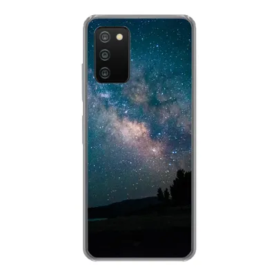 Produktbild von MuchoWow® Handyhülle Schutzhülle Hülle für Samsung Galaxy A03s Sterne - Planeten - Galaxie - Jungen - Mädchen - Kinder Silikon Softcase Handy Hülle - Schutz