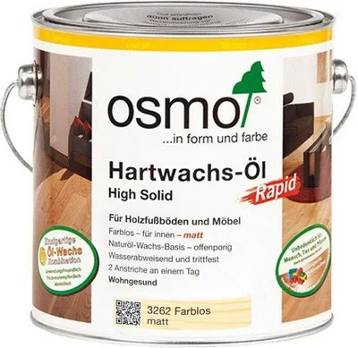 Produktbild von Osmo Hartwachs-Öl  Rapid 2,5 ltr. 3262 Farblos Matt