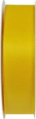Produktbild von Goldina® 844502510050 Basic Taftband - 25 mm x 50 m, gelb