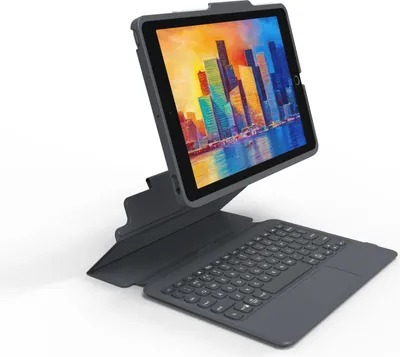 Produktbild von ZAGG Pro Keys Bluetooth-Keyboard für iPad 10.2 Zoll (7./8./9.Gen.) schwarz