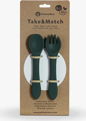 Produktbild von PETITE&MARS TAKE&MATCH Silikon-Besteck