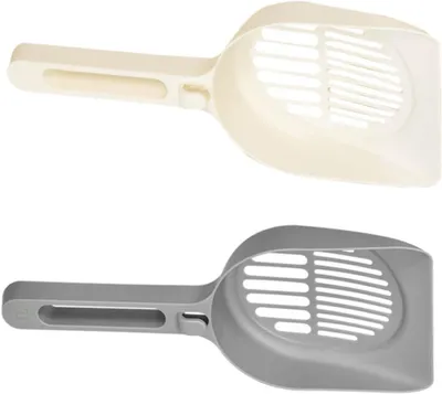 Produktbild von Katzenstreuschaufeln, Plastiklöffel, Streuschaufel, Haustierzubehör
