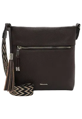 Produktbild von Tamaris Damen Schultertasche/ Umhängetasche CARISSA Dunkelbraun Kunstleder-