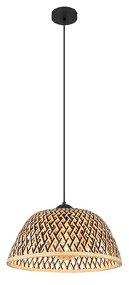 Immagine prodotto di Globo Lighting lampada a sospensione in metallo nero opaco, 1x E27 LED