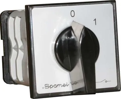 Obrázok produktu pre L-0-P 3P 25A vačkový spínač pre zabudovanie ŁK25-3.8368P03 Spamel
