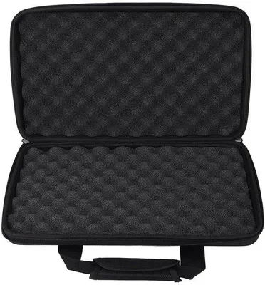 Zdjęcie produktu dla Torba transportowa dla kontrolera DJ - twarda walizka - torba transportowa - wygodny uchwyt - 50x30x8 cm - kompatybilna z DDJ-FLX4/DDJ-400