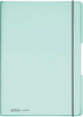 Immagine prodotto di 11408655 quaderno, A4, a quadretti e a righe, 27 e 28, 80 fogli, motivo menta