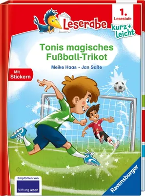 Produktbild von Leserabe 1. Lesestufe Kurz und leicht - Tonis magisches Fußball-Trikot