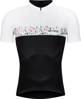 Produktbild von Jersey FORCE ROCK schwarz/weiss kurzärmelig %%% Größe: 3XL