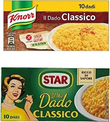 Produktbild von Star dado classico 10 stk + Knorr classico 10 stk Suppenwürfel Brühe