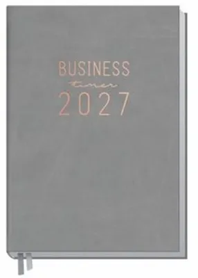 Obrázek produktu pro Business-Timer 26/27 17 měsíců KL [šedá-růžová]