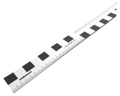 Produktbild von Dönges Lineal mit mm-Skala, magnetisch, 600 x 19 mm (Magnetlineal)