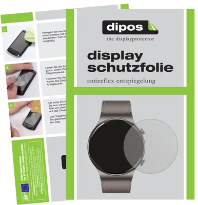 Produktbild von 5x Schutzfolie für Huawei Watch GT 2 Pro matt Displayschutzfolie Folie Display Schutz dipos