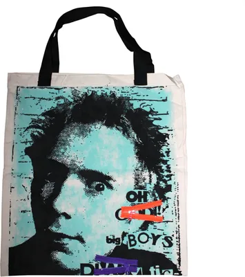 Produktbild von Stofftasche XXL mit Applikation - Big Boys - riesiger Stoffbeutel