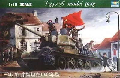 Obrázok produktu pre Trumpeter T-34/76 1943 1:16