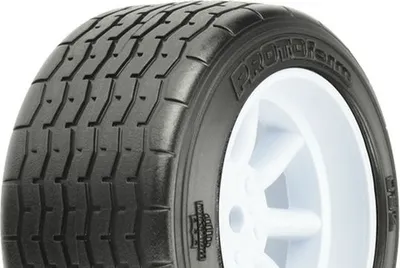 Produktbild von Proline 10139-17 VTA Reifen hinten (31mm) auf Felge weiss verklebt (2 Stk.)