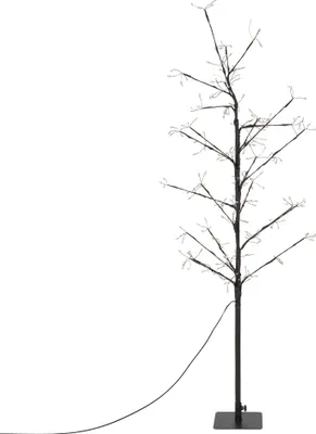 Produktbild von ECD Germany LED Baum 120 cm mit 240 warmweißen LEDs, Lichterbaum mit Timer, Leuchtbaum Innen & Außen IP44, Baum mit Beleuchtung für Weihnachten