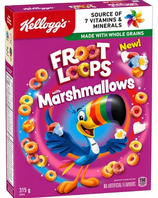Immagine prodotto di Kellogg's Froot Loops con marshmallow 315 g